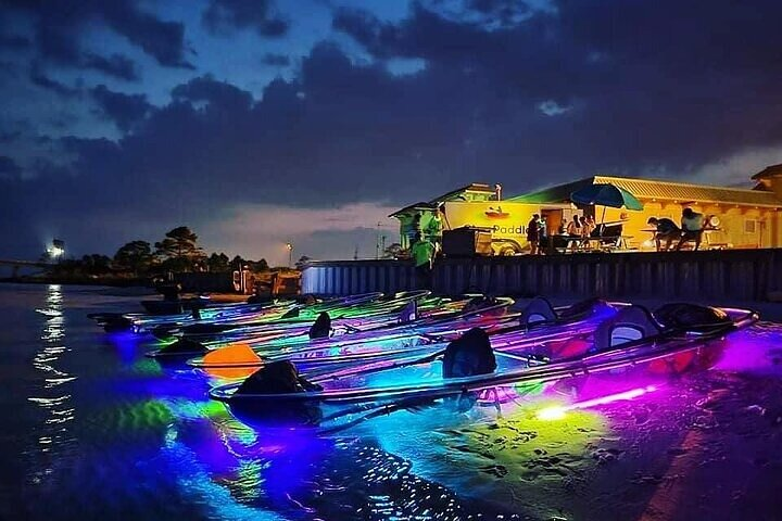 Night Glow Kayak Paddle Session in Navarre Beach - Photo 1 of 6